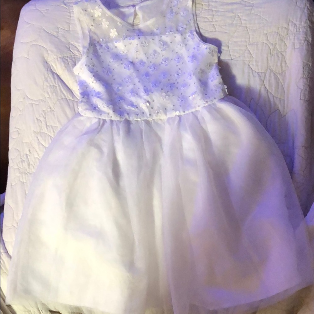 Children’s place formal white dress